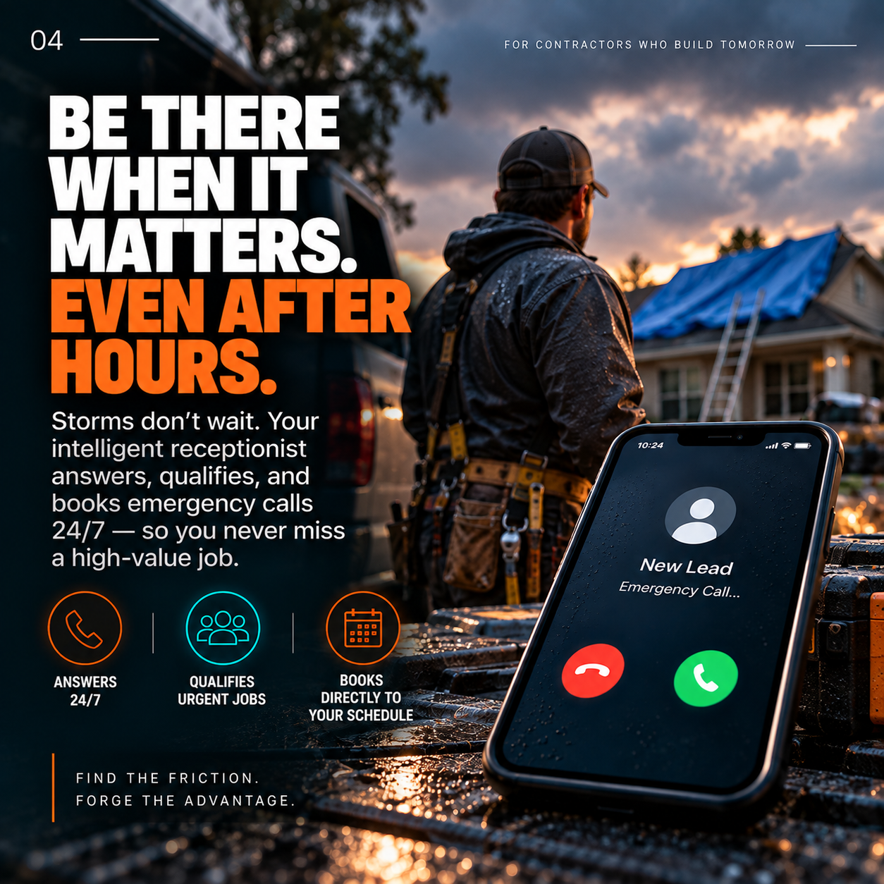 Be there when it matters even after hours with FORGE Assist